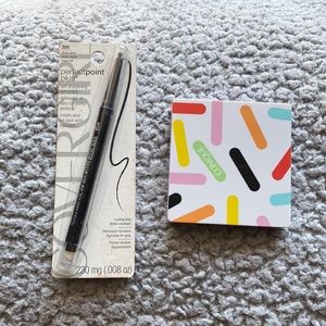 NEW CLINIQUE Eye Shadow Blush Duo & Cover Girl Perfect Point WaterProof Eyeliner